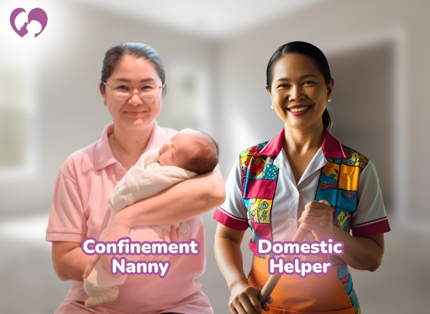 Confinement Nanny vs Domestic Helper